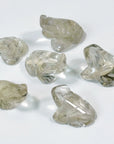 CITRINE MINI FROG - 2025 vibes, citrine, crystal critter, crystal frog, frog, Leo szn, mini frog, natural citrine, quartz, winter solstice - The Mineral Maven
