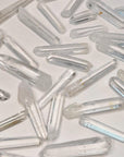 COLOMBIAN SINGING STRIATED QUARTZ - RAW - Black Friday sale, colombian lemurian, lemurian, mini lemurian, raw crystal, raw stone, rough stone - The Mineral Maven