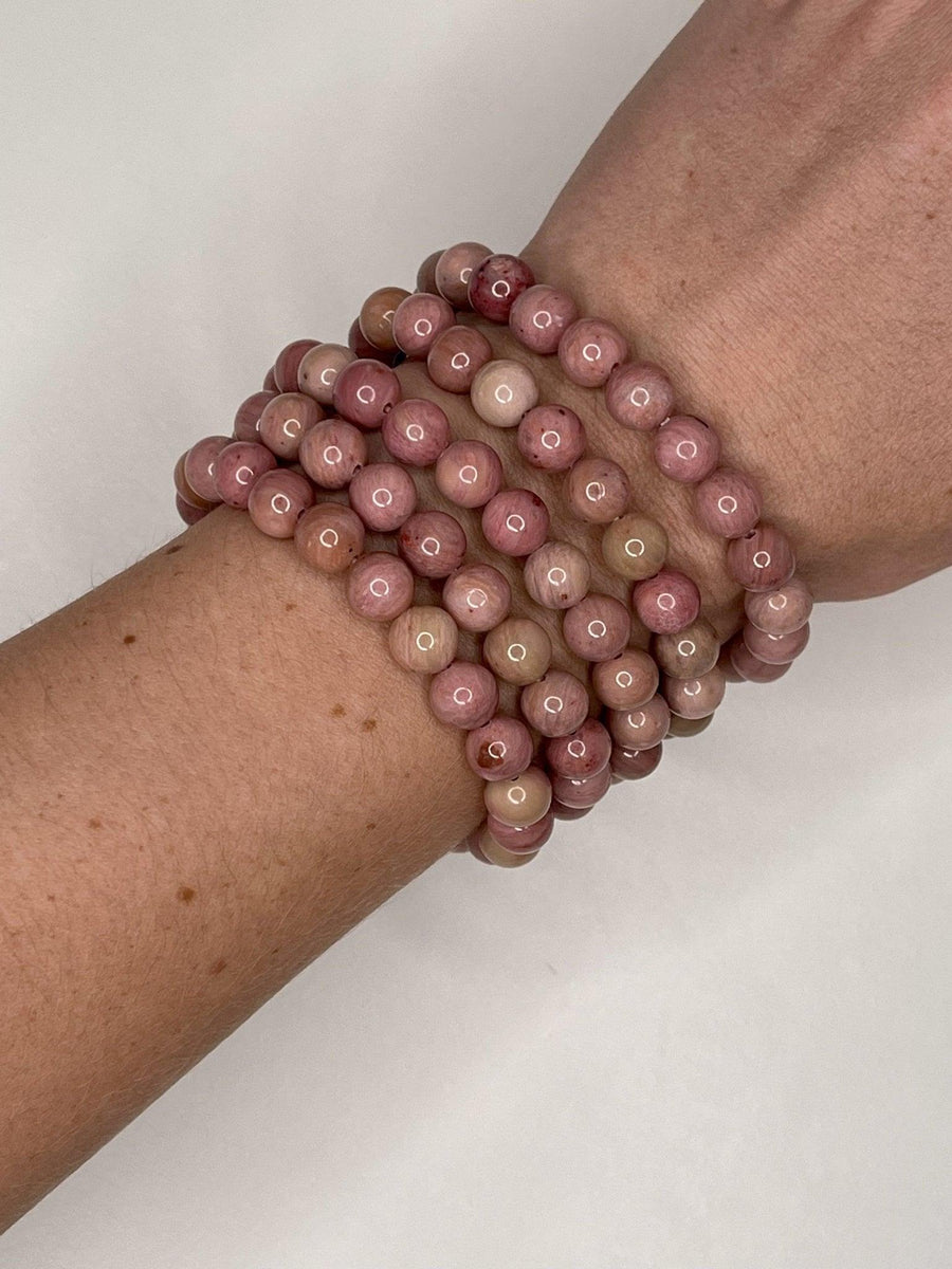 CRYSTAL BRACELETS - amazonite, black obsidian, bracelet, bracelets, dalmatian jasper, energy tool, flash sale, fluorite, garden quartz, garnet, gold sheen obsidian, green, green aventurine, holiday sale, howlite, jewelry, labradorite, lodalite, lodolite, mookaite, morganite, new year sale, prehnite, quartz, rainbow fluorite, rhodonite, rose quartz, snowflake obsidian, sodalite, spring equinox, sunstone, tigers eye, tourmalinated quartz, tourmaline, unakite, wearable - The Mineral Maven