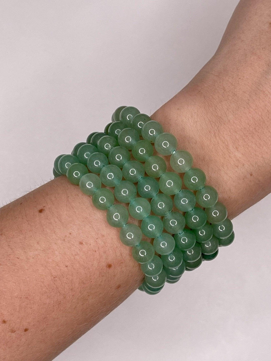CRYSTAL BRACELETS - amazonite, black obsidian, bracelet, bracelets, dalmatian jasper, energy tool, flash sale, fluorite, garden quartz, garnet, gold sheen obsidian, green, green aventurine, holiday sale, howlite, jewelry, labradorite, lodalite, lodolite, mookaite, morganite, new year sale, prehnite, quartz, rainbow fluorite, rhodonite, rose quartz, snowflake obsidian, sodalite, spring equinox, sunstone, tigers eye, tourmalinated quartz, tourmaline, unakite, wearable - The Mineral Maven