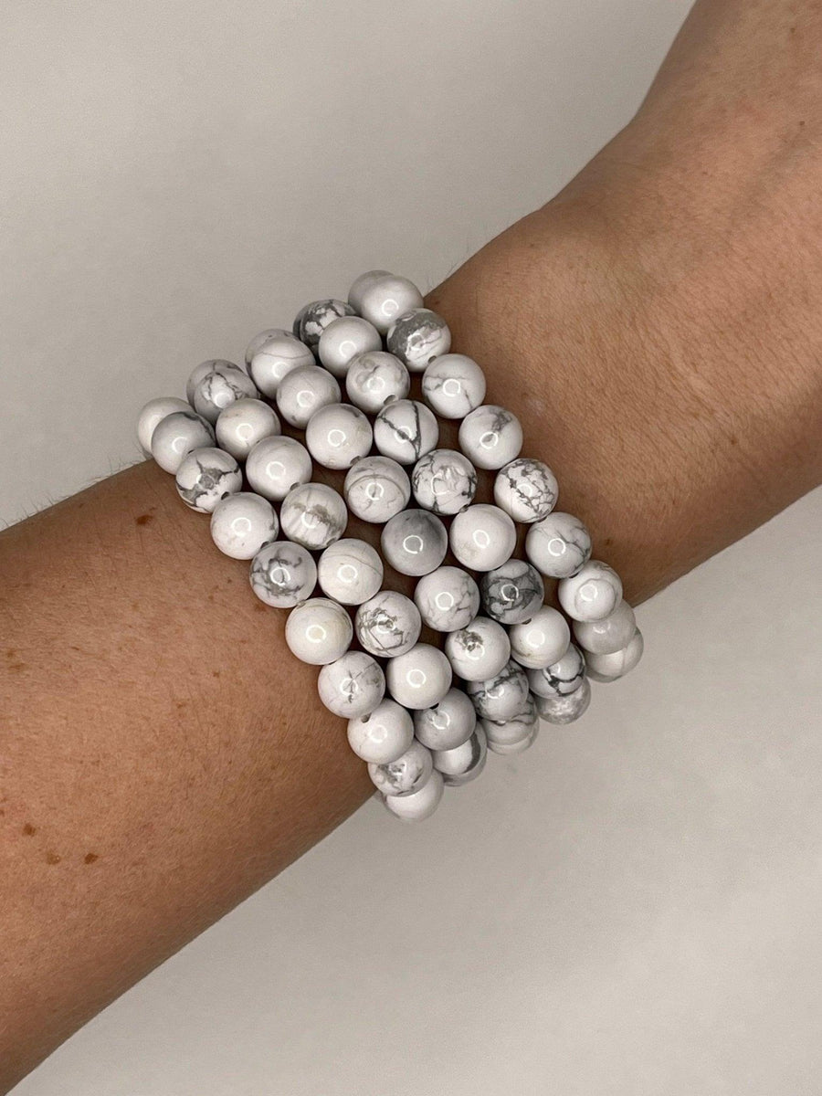 CRYSTAL BRACELETS - amazonite, black obsidian, bracelet, bracelets, dalmatian jasper, energy tool, flash sale, fluorite, garden quartz, garnet, gold sheen obsidian, green, green aventurine, holiday sale, howlite, jewelry, labradorite, lodalite, lodolite, mookaite, morganite, new year sale, prehnite, quartz, rainbow fluorite, rhodonite, rose quartz, snowflake obsidian, sodalite, spring equinox, sunstone, tigers eye, tourmalinated quartz, tourmaline, unakite, wearable - The Mineral Maven