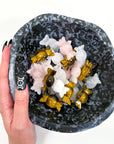 CRYSTAL CANDY - candy, clear quartz, crystal candy, polished, polished stone, rose quartz, summerween collection, tiger's eye - The Mineral Maven