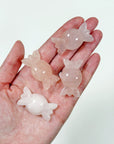 CRYSTAL CANDY - candy, clear quartz, crystal candy, polished, polished stone, rose quartz, summerween collection, tiger's eye - The Mineral Maven