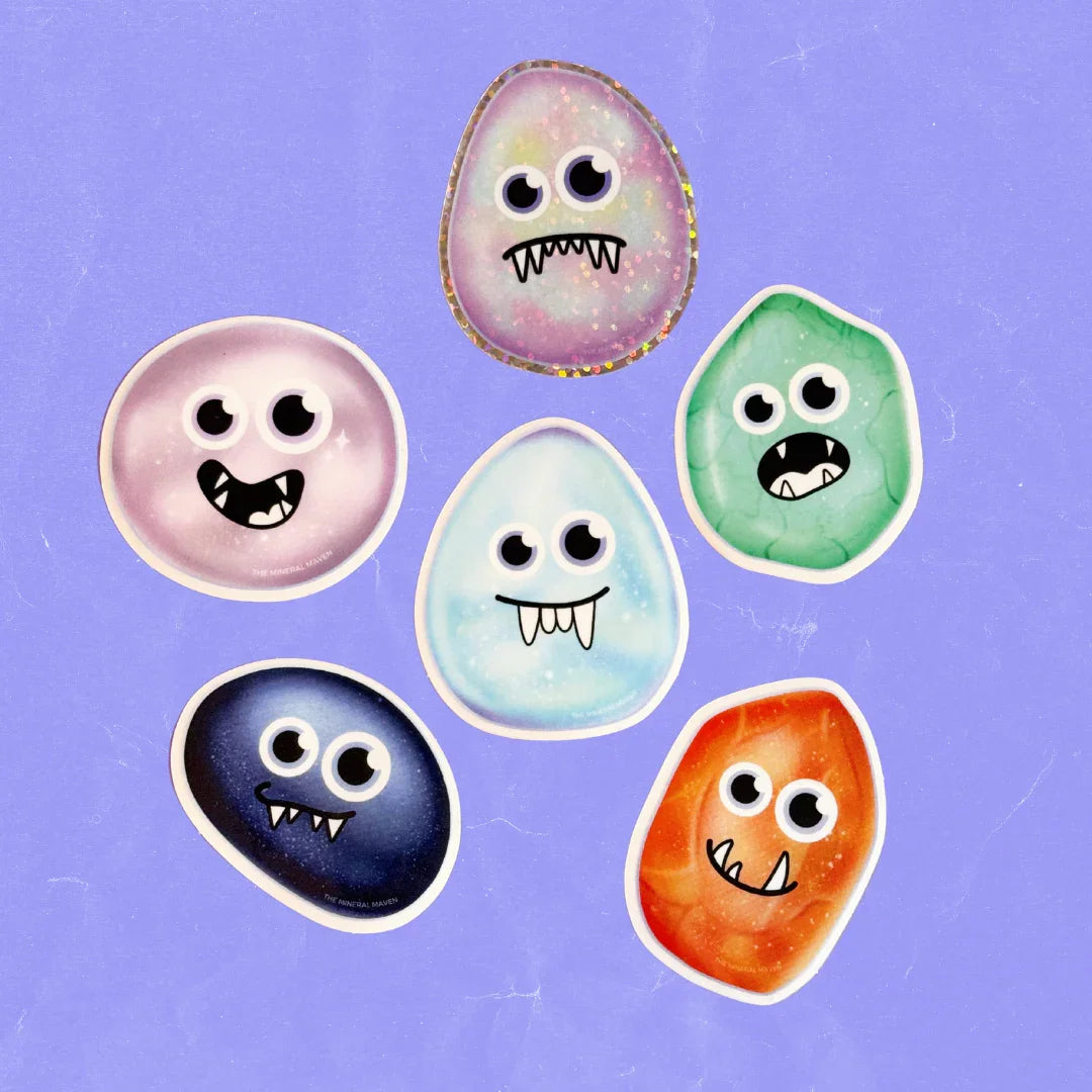 crystal monsters all monsters CRYSTAL MONSTER STICKERS