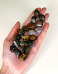 "CYCLOPS SARDONYX" BANDED AGATE - agate, banded agate, Black Friday sale, bulk, cyclops sardonyx, leo season, pocket crystal, pocket crystals, pocket stone, protection gift bundle, sardonyx, Scorpio Season - The Mineral Maven