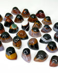 "CYCLOPS SARDONYX" BANDED AGATE - agate, banded agate, Black Friday sale, bulk, cyclops sardonyx, leo season, pocket crystal, pocket crystals, pocket stone, protection gift bundle, sardonyx, Scorpio Season - The Mineral Maven