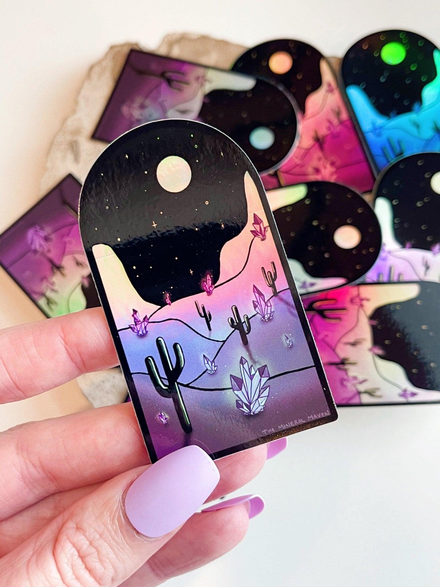 DESERT PORTAL STICKER - 33 bday, 444 sale, Black Friday sale, desert portal, energy tool, holiday sale, sticker, tucson - The Mineral Maven