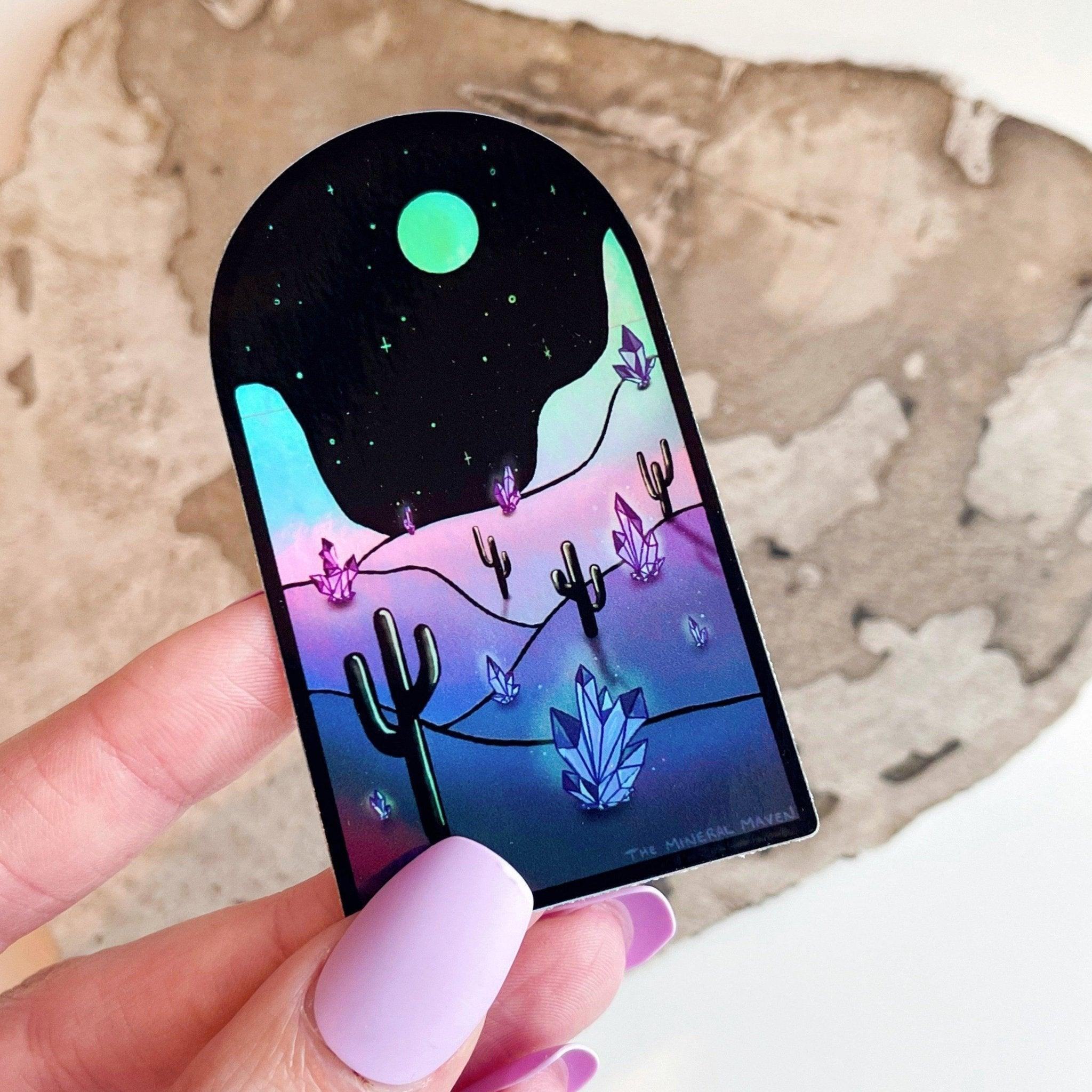 DESERT PORTAL STICKER - 33 bday, 444 sale, Black Friday sale, desert portal, energy tool, holiday sale, sticker, tucson - The Mineral Maven