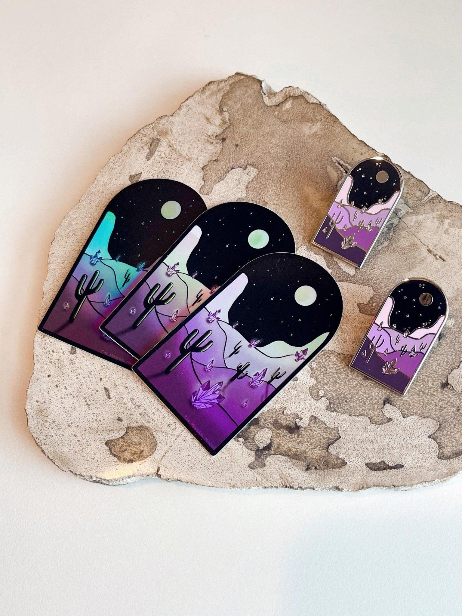 DESERT PORTAL STICKER - 33 bday, 444 sale, Black Friday sale, desert portal, energy tool, holiday sale, sticker, tucson - The Mineral Maven