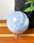 DRUZY AGATE SPHERE 16 - agate, Black Friday sale, druzy agate, googly agate, googly eye, googly eye agate, one of a kind, sphere, statement piece - The Mineral Maven
