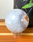 DRUZY AGATE SPHERE 17 - agate, Black Friday sale, druzy agate, googly agate, googly eye, googly eye agate, one of a kind, sphere, statement piece - The Mineral Maven
