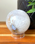 DRUZY AGATE SPHERE 6 - agate, druzy agate, googly agate, googly eye, googly eye agate, one of a kind, sphere, statement piece - The Mineral Maven