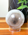 DRUZY AGATE SPHERE 7 - agate, Black Friday sale, druzy agate, googly agate, googly eye, googly eye agate, one of a kind, sphere, statement piece - The Mineral Maven