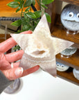 DRUZY AGATE STAR 7 - agate, Black Friday sale, druzy agate, googly agate, googly eye, googly eye agate, one of a kind, star, statement piece - The Mineral Maven