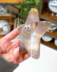 DRUZY AGATE STAR 8 - agate, Black Friday sale, druzy agate, googly agate, googly eye, googly eye agate, one of a kind, star, statement piece - The Mineral Maven