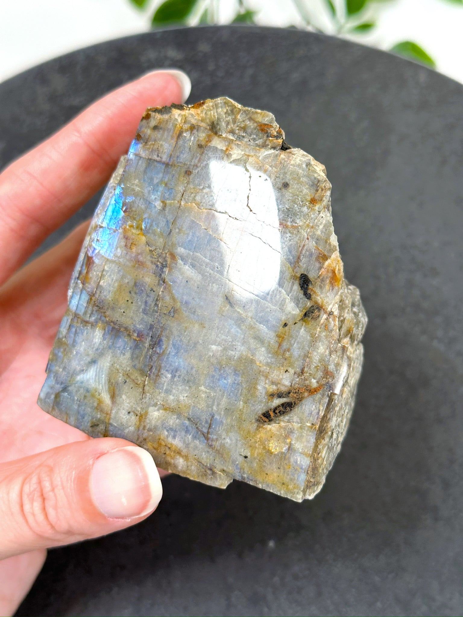 ELECTRIC BLUE MOONSTONE 1 (WISCONSIN) - Black Friday sale, blue moonstone, electric blue moonstone, moonstone, once in a blue moon, one of a kind, Wisconsin moonstone - The Mineral Maven