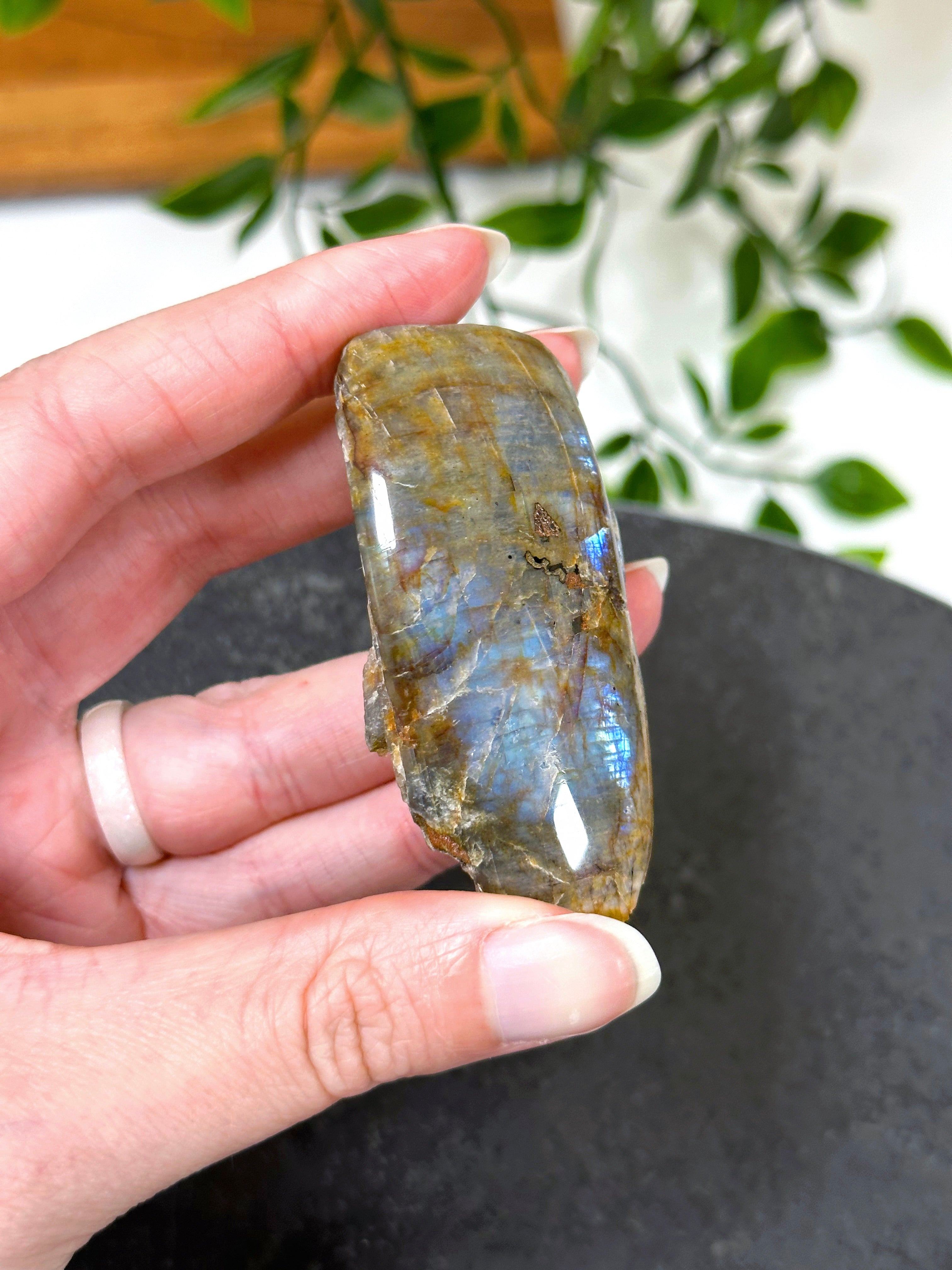 ELECTRIC BLUE MOONSTONE 6 (WISCONSIN) - Black Friday sale, blue moonstone, electric blue moonstone, moonstone, once in a blue moon, one of a kind, Wisconsin moonstone - The Mineral Maven