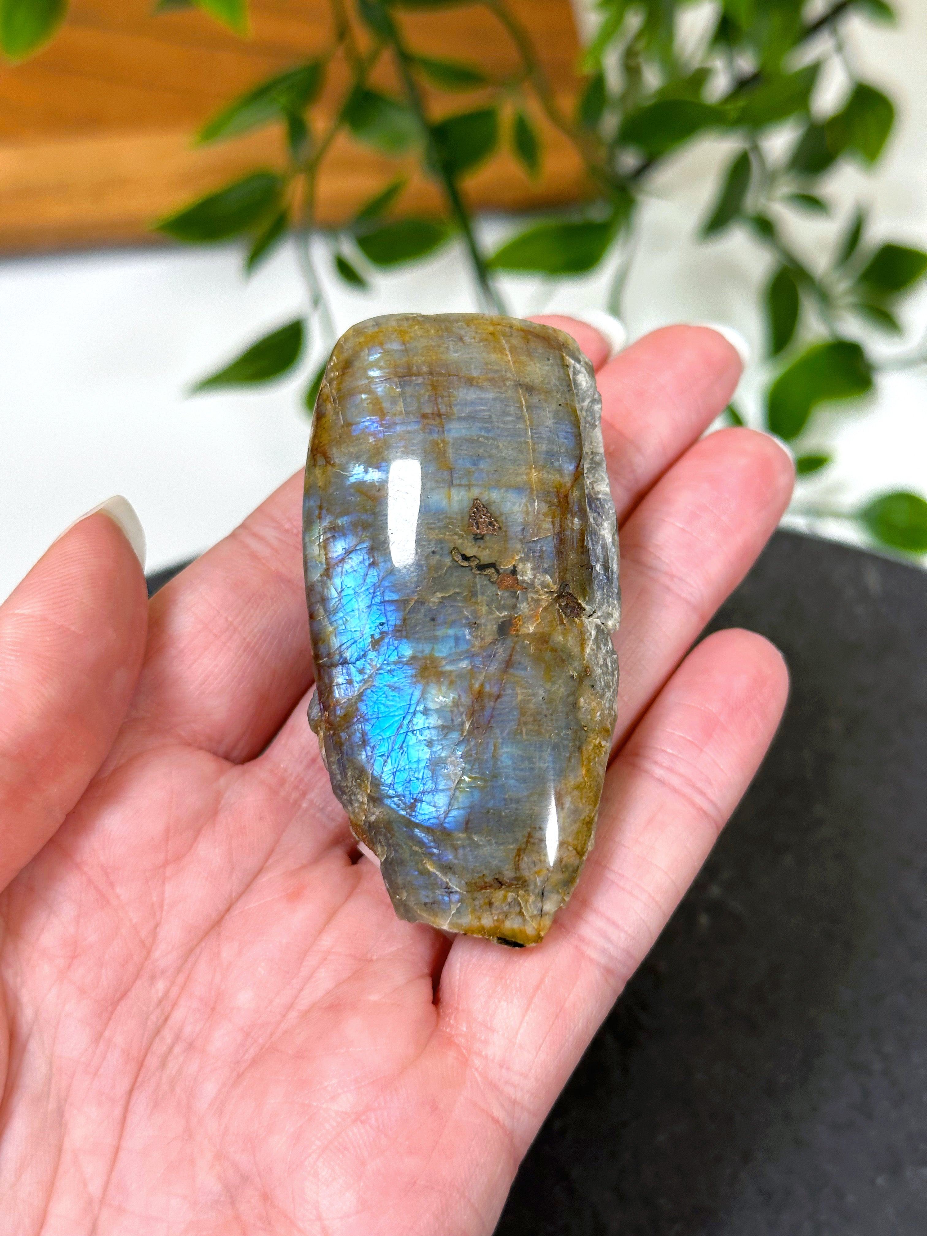 ELECTRIC BLUE MOONSTONE 6 (WISCONSIN) - blue moonstone, electric blue moonstone, moonstone, once in a blue moon, one of a kind, Recently added, Wisconsin moonstone - The Mineral Maven