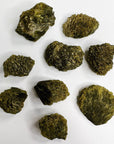EPIDOTE SPRAY (RAW - TERMINATED CLUSTERS) - 33 bday, abundance gift bundle, epidote, epidote fan, good luck + abundance, holiday sale, new year sale, raw crystal, raw epidote, raw stone - The Mineral Maven