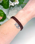 GARNET 4mm - HANDMADE CRYSTAL BRACELET - 10 Dec Inventory, 2025 vibes, 4mm, aquarius, aquarius stack, Aries, aries stack, bracelet, bracelet inventory check, capricorn, capricorn stack, crystal bracelet, earth, fire, garnet, handmade bracelet, jewelry, June 2025 inventory check, Leo, leo stack, Leo szn, market bracelet, red, solstice collection, virgo, virgo stack, Wearable, winter solstice, winter solstice collection - The Mineral Maven