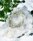 GARNIERITE 6mm - HANDMADE CRYSTAL BRACELET - 6mm, bracelet, crystal bracelet, focus gift bundle, garnierite, green, handmade bracelet, jewelry, market bracelet, recently added, single bracelet, springtime, vernal vibes, Wearable - The Mineral Maven