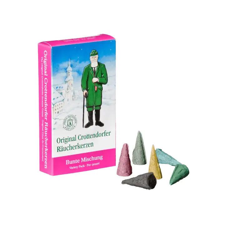 GERMAN INCENSE CONES - German incense, incense, incense cone - The Mineral Maven