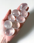 GIRASOL QUARTZ PEBBLE - 33 bday, 444 sale, Black Friday sale, calm gift bundle, end of year sale, girasol, girasol quartz, holiday sale, palm stone, pebble, pebbles, pocket crystal, pocket crystals, pocket stone, quartz, tumbles - The Mineral Maven