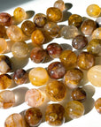 GOLDEN HEALER QUARTZ CHONK - 2025 vibes, 33 bday, 444 sale, Black Friday sale, bulk, end of year sale, golden healer, golden healer quartz, hematoid quartz, holiday sale, pocket crystal, pocket crystals, pocket stone, tumble, tumbled stone, tumbles - The Mineral Maven