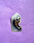 GOOGLY EYE AGATE TOWER STICKER - Black Friday sale, googly agate, merch, sticker - The Mineral Maven