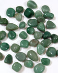 GREEN AVENTURINE TUMBLE - good luck + abundance, green aventurine, pocket crystal, pocket crystals, pocket stone, recently added, spring things, tumble, tumbled stone, tumbles - The Mineral Maven