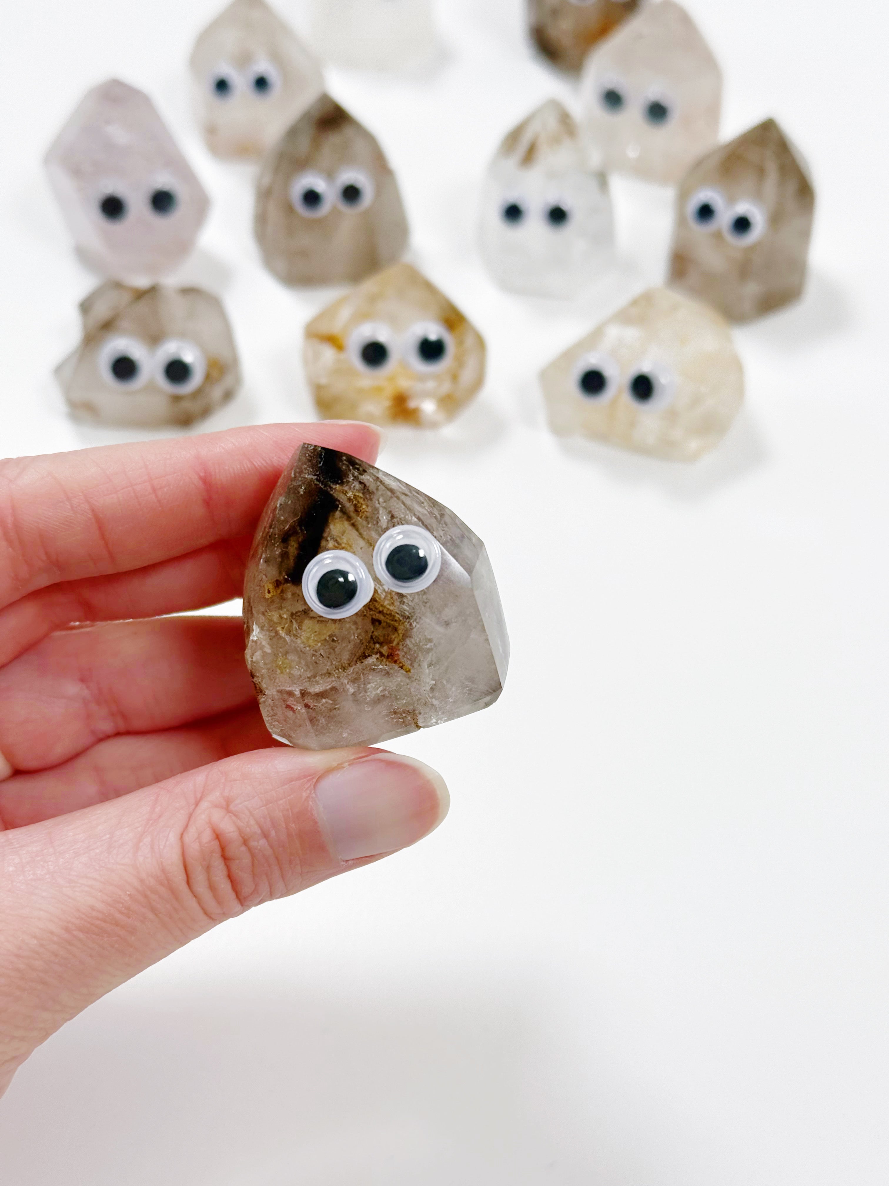 INCLUDED QUARTZ BUDDY (100% DONATED TO MASK BLOC LA) - crystal buddy, included quartz, we love LA - The Mineral Maven