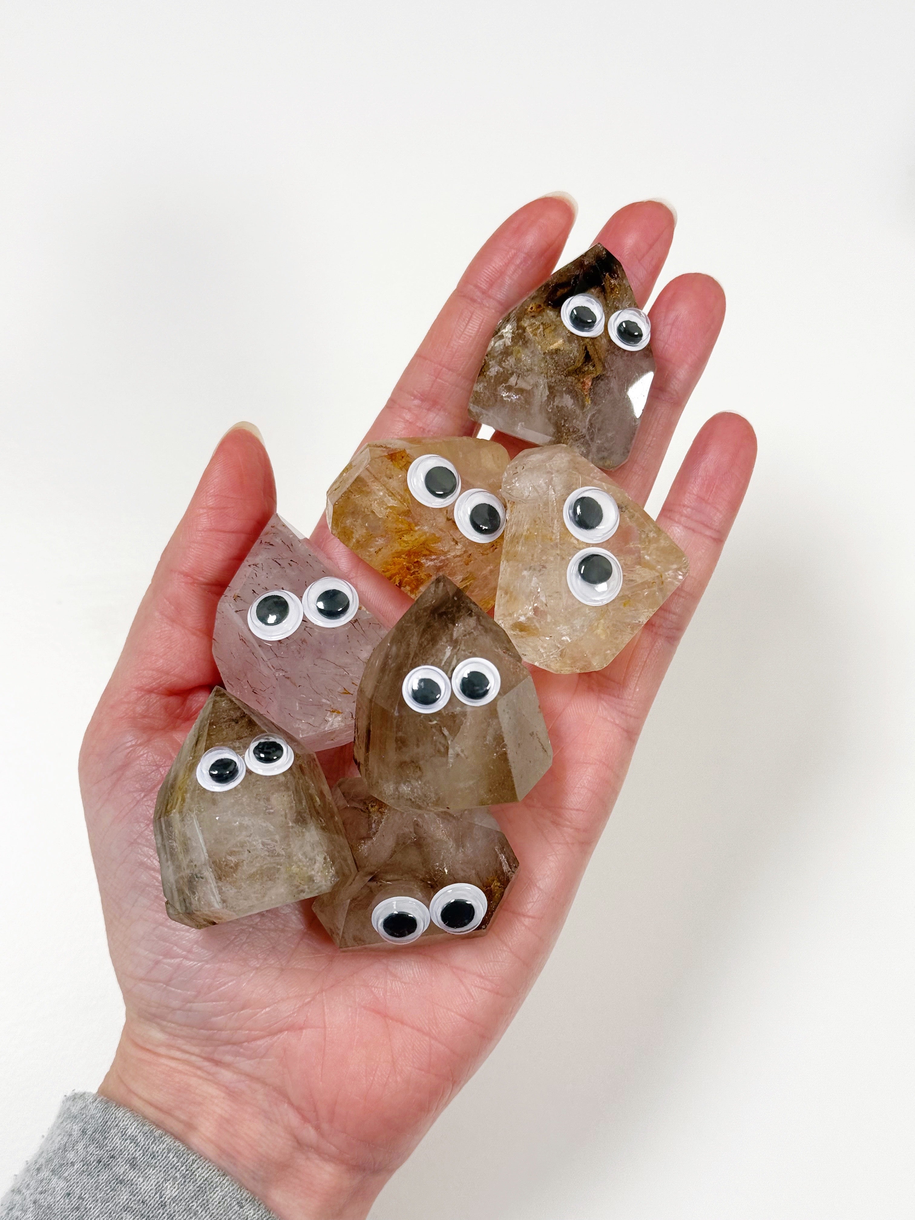INCLUDED QUARTZ BUDDY (100% DONATED TO MASK BLOC LA) - crystal buddy, included quartz, we love LA - The Mineral Maven