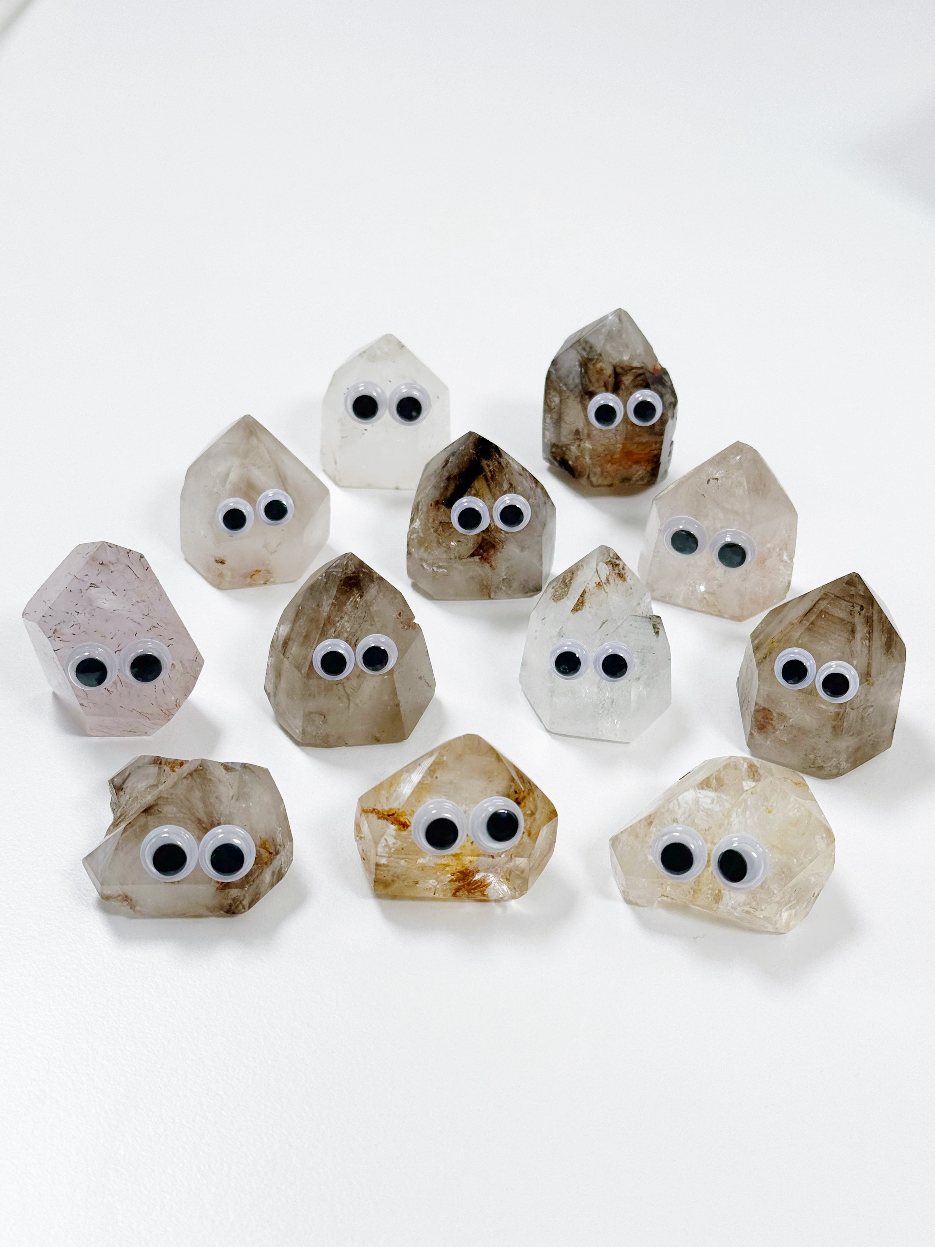 INCLUDED QUARTZ BUDDY (100% DONATED TO MASK BLOC LA) - crystal buddy, included quartz, we love LA - The Mineral Maven