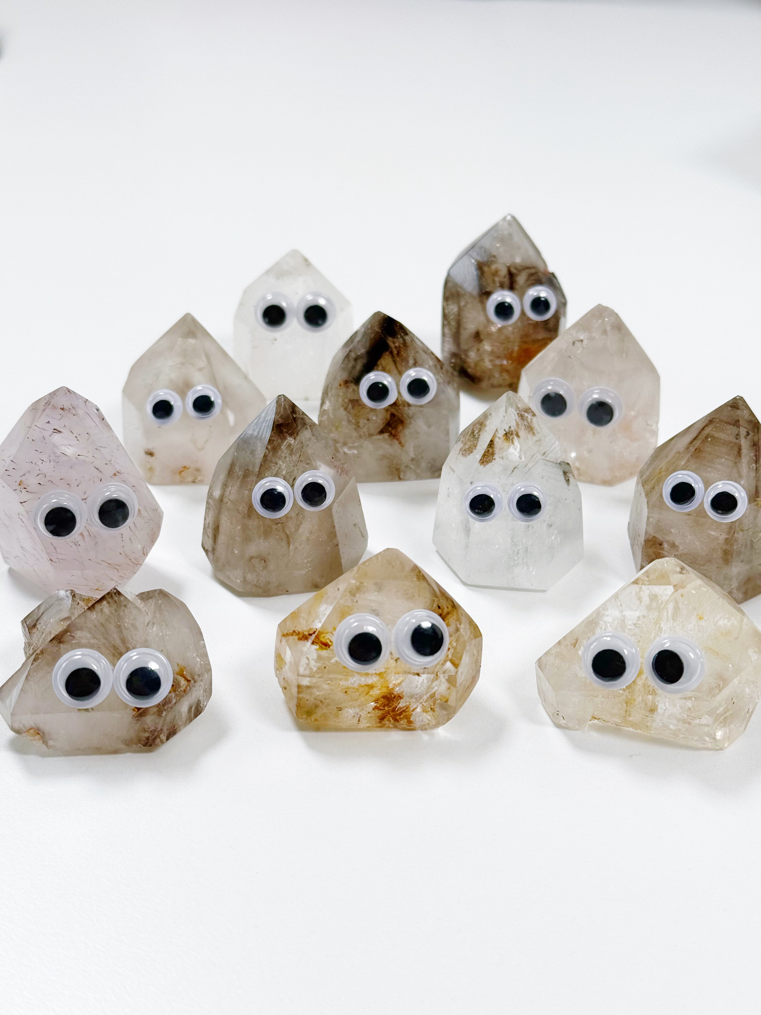 INCLUDED QUARTZ BUDDY (100% DONATED TO MASK BLOC LA) - crystal buddy, included quartz, we love LA - The Mineral Maven