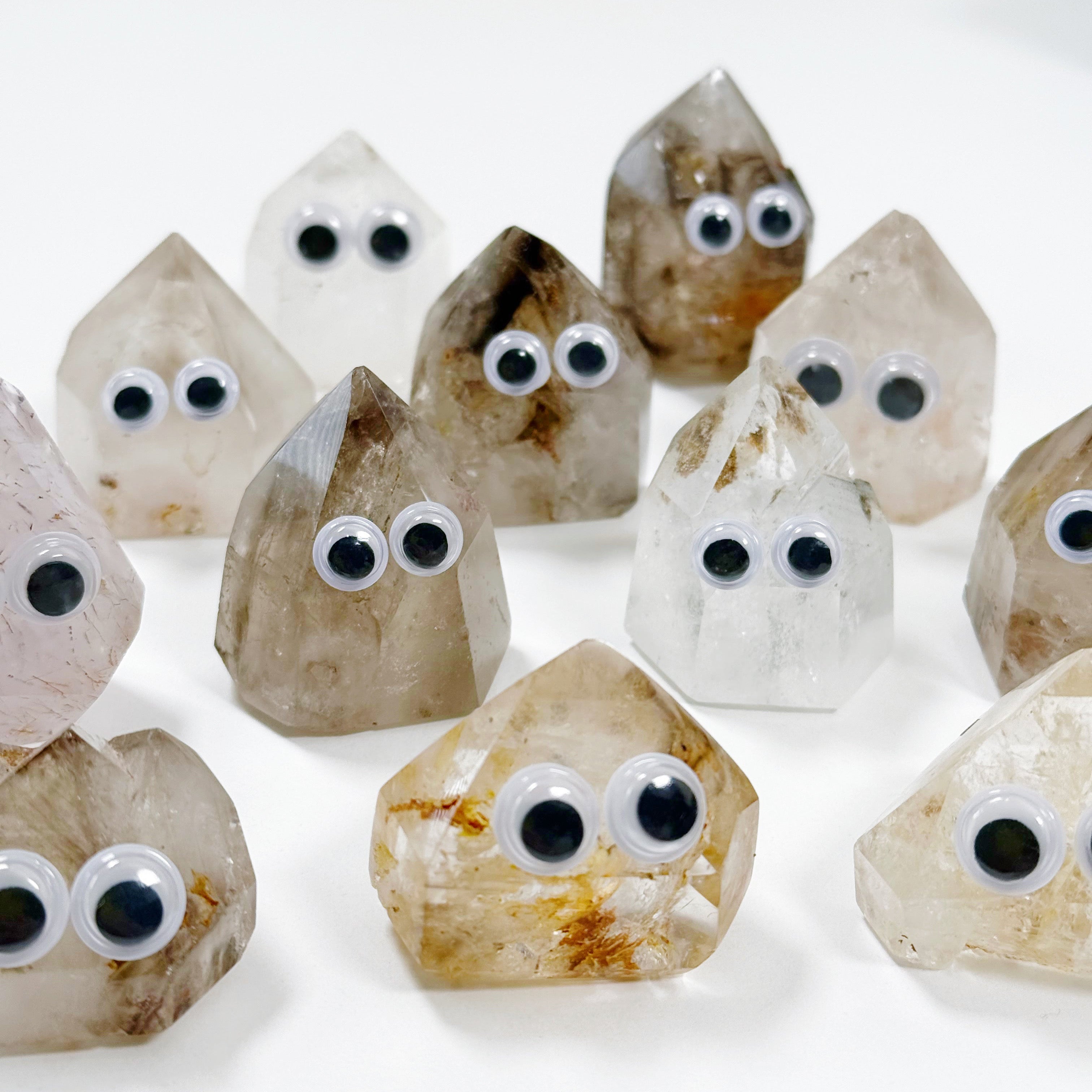 INCLUDED QUARTZ BUDDY (100% DONATED TO MASK BLOC LA) - crystal buddy, included quartz, we love LA - The Mineral Maven