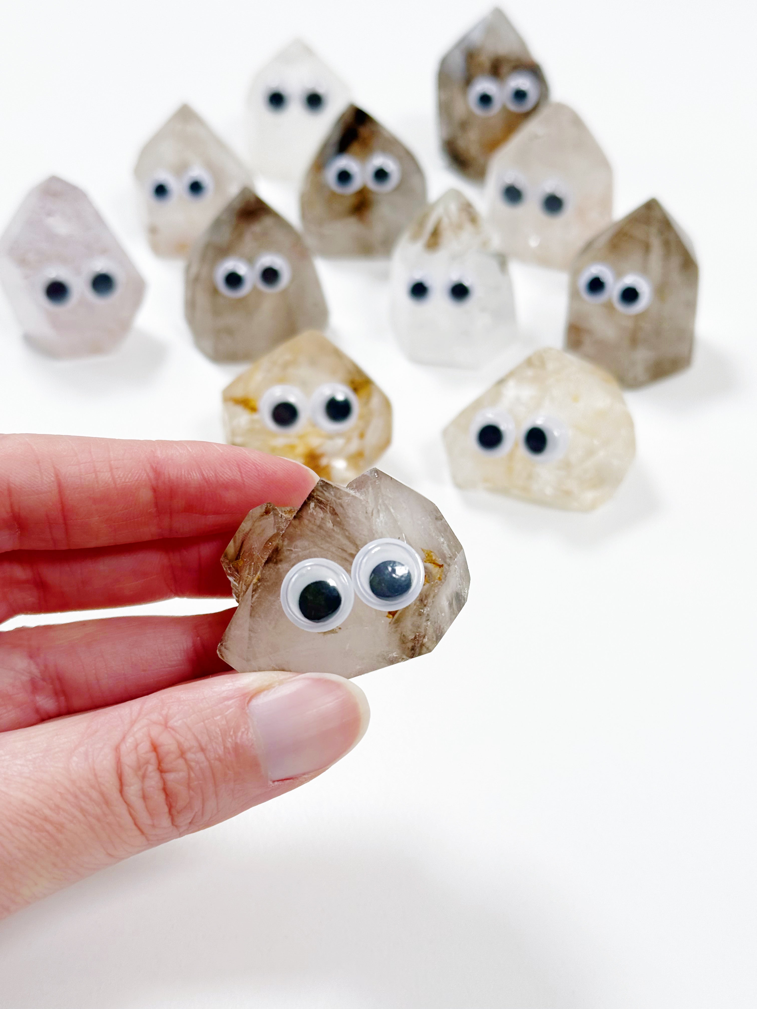 INCLUDED QUARTZ BUDDY (100% DONATED TO MASK BLOC LA) - crystal buddy, included quartz, we love LA - The Mineral Maven