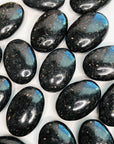 INDIAN NUUMITE (COPPERNITE) PALM STONE - 444 sale, coppernite, flash sale, indian nuumite, new year sale, nuumite, palm, palm stone, polished - The Mineral Maven