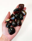 INDONESIAN "BLUE" AMBER TUMBLE - amber, Black Friday sale, blue amber, indonesian amber, pocket crystal, pocket crystals, pocket stone, tumble, tumbled, tumbled stone, tumbles - The Mineral Maven