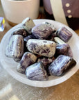 KAMMERERITE TUMBLE - 33 bday, 444 sale, Black Friday sale, bulk, end of year sale, flash sale, holiday sale, kammererite, new year sale, pocket crystal, tumble - The Mineral Maven