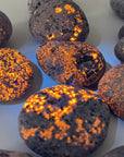 LAKE SUPERIOR "FIRELITE" UV STONE - Black Friday sale, emberlite, firelite, lake superior, pocket crystal, tumble, uv fluorescent, yooperlite - The Mineral Maven