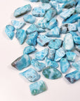 LARIMAR TUMBLE - Black Friday sale, larimar, pocket crystal, tumble - The Mineral Maven
