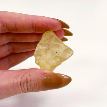 LIBYAN DESERT GLASS 1 - libyan desert glass, new year new crystals, tektite - The Mineral Maven