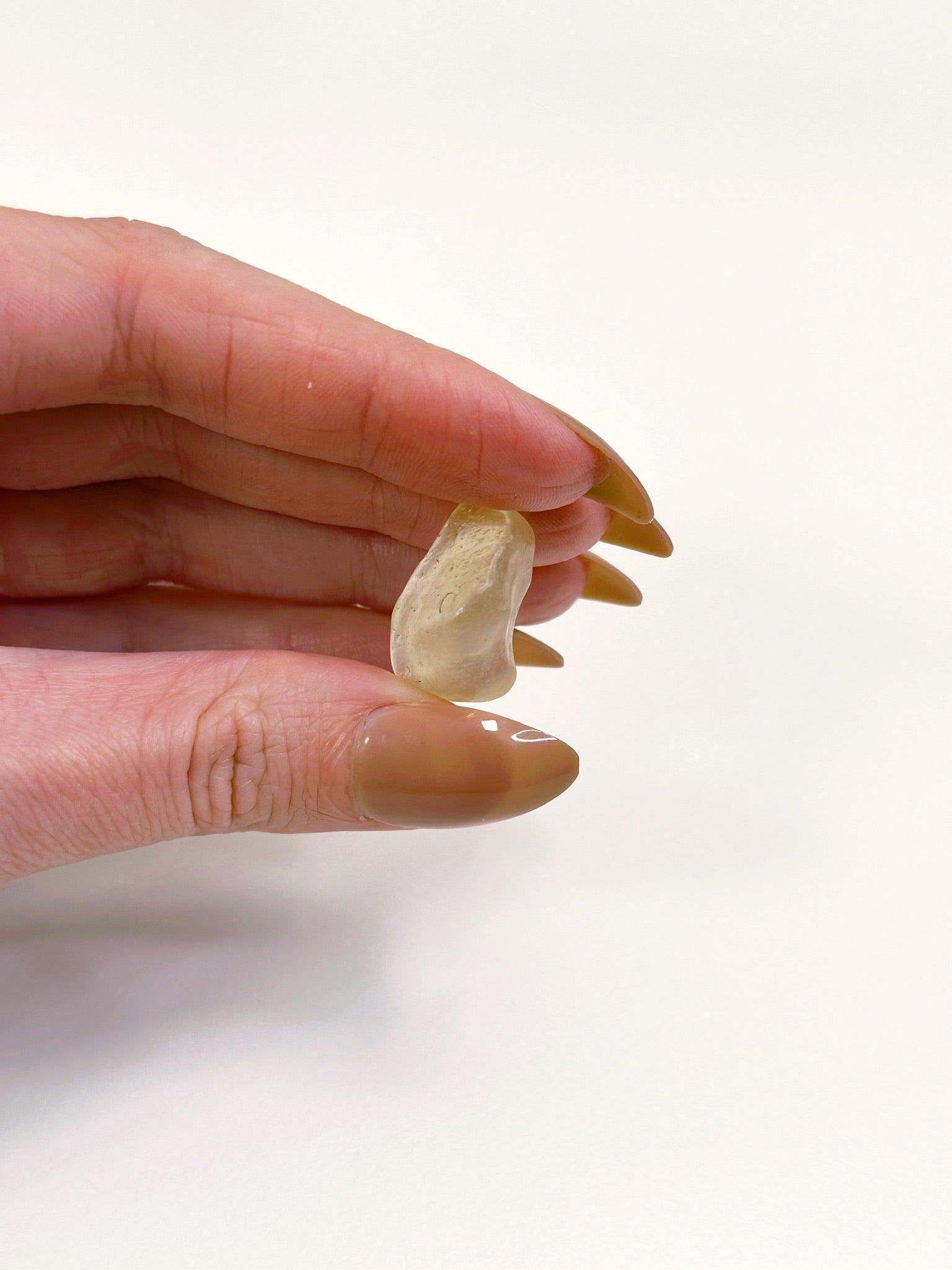 LIBYAN DESERT GLASS 4 - libyan desert glass, new year new crystals, tektite - The Mineral Maven