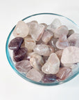 LITHIUM QUARTZ TUMBLE - 33 bday, 7 sale, Black Friday sale, calm gift bundle, emotional support, end of year sale, flash sale, gemini season, holiday sale, lithium, lithium quartz, new year sale, pocket crystal, quartz, tumble, tumbled, tumbles - The Mineral Maven