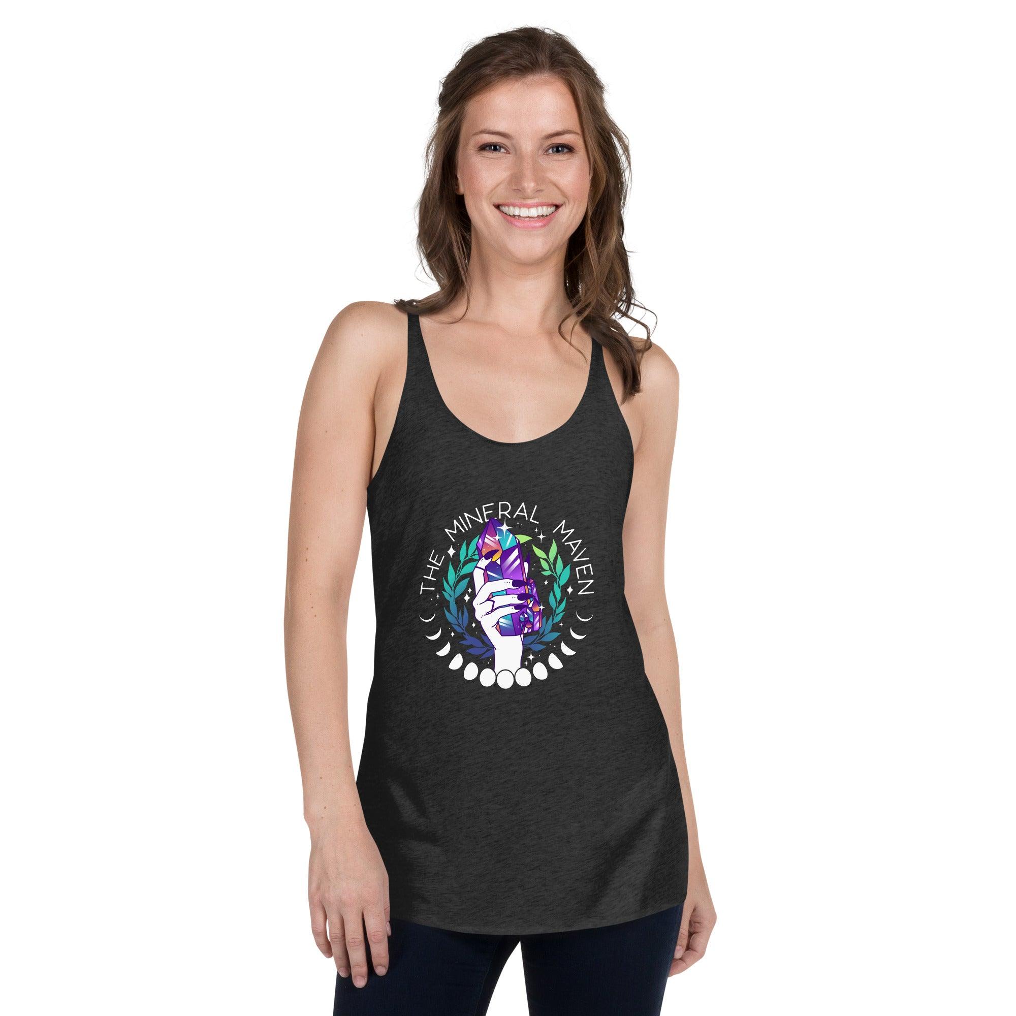 MM LOGO - RACERBACK TANK - apparel, spring collection, tank, tank top - The Mineral Maven