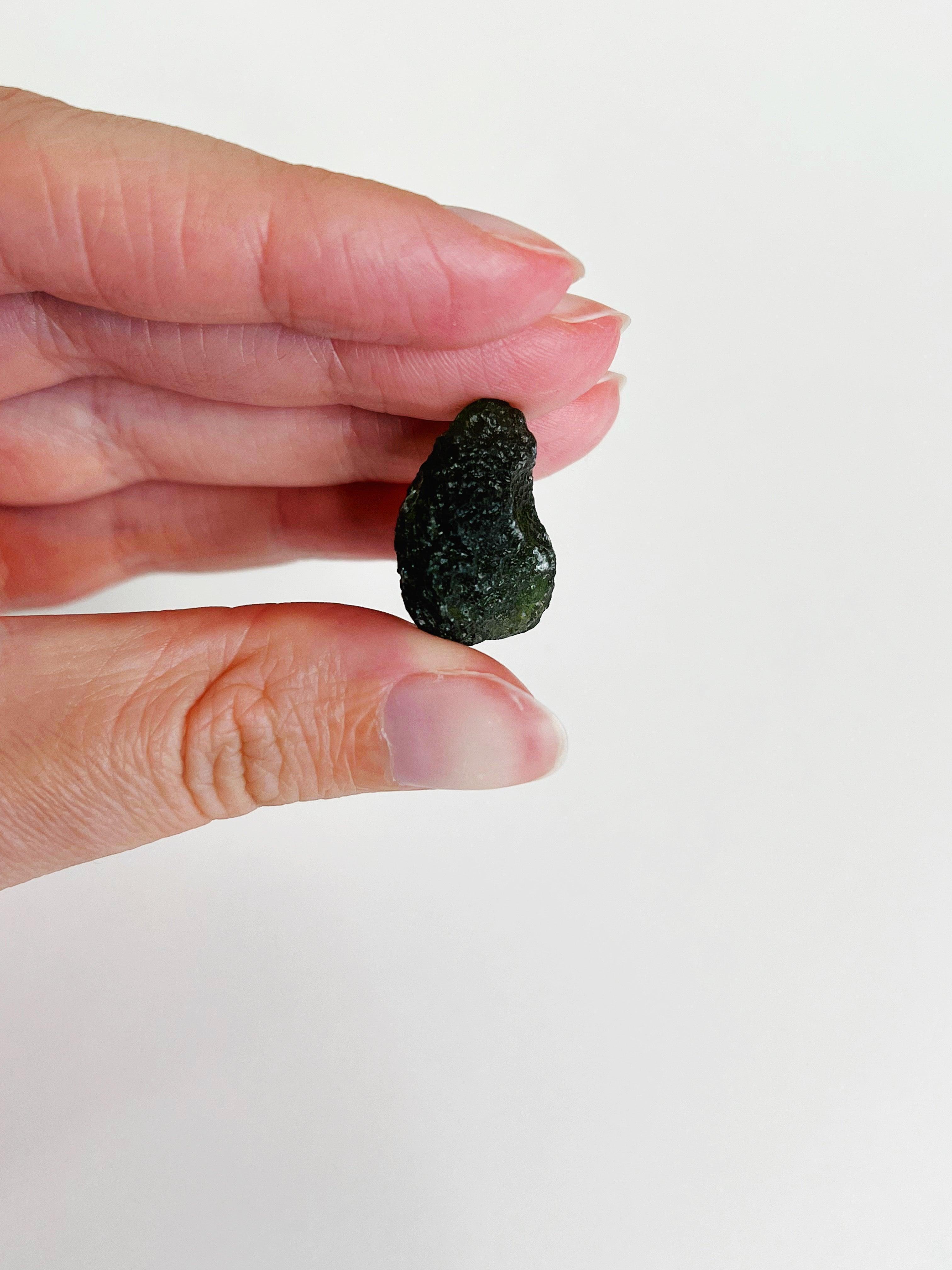 MOLDAVITE 2 - moldavite, tektite - The Mineral Maven