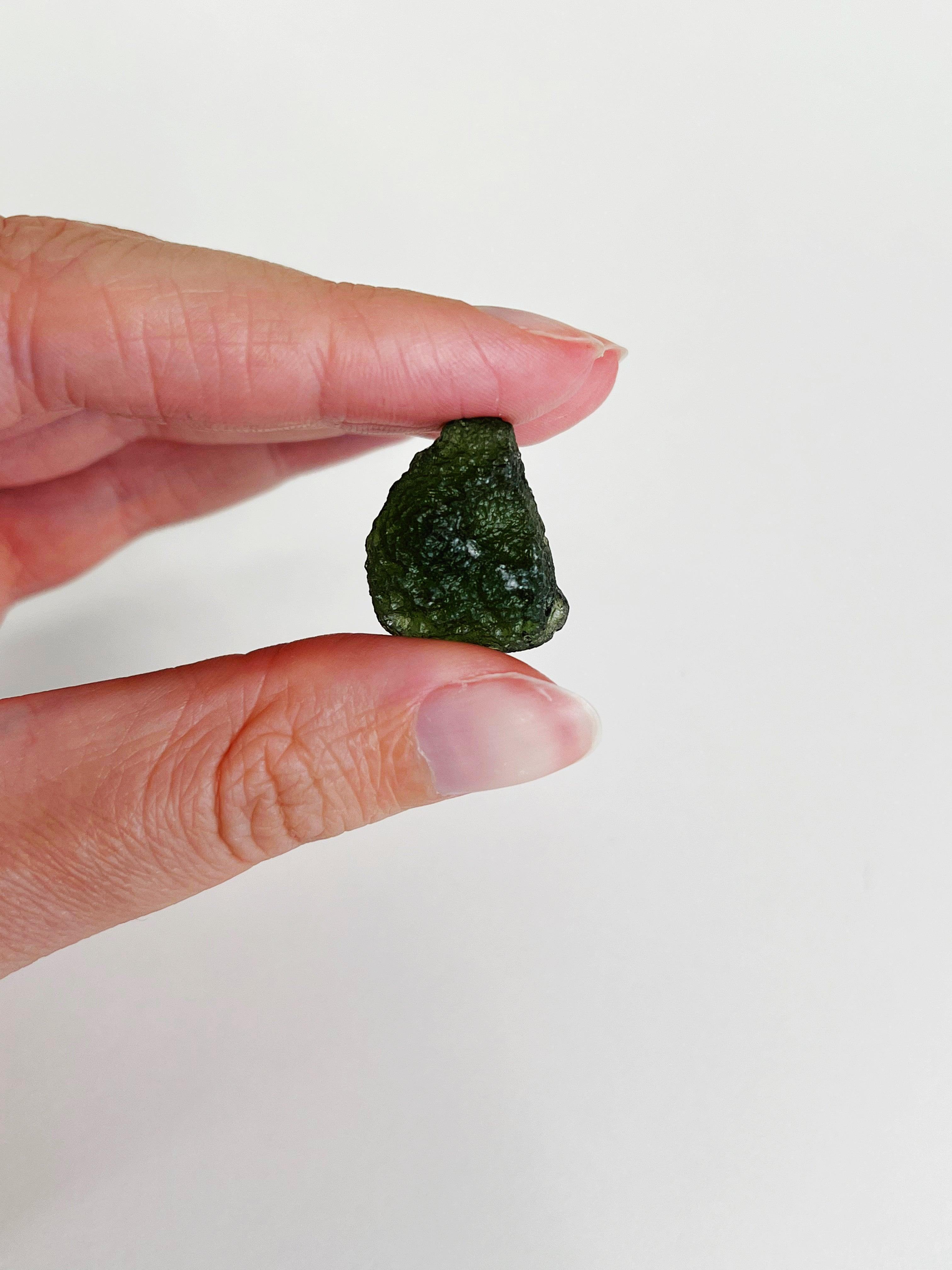 MOLDAVITE 2 - moldavite, tektite - The Mineral Maven