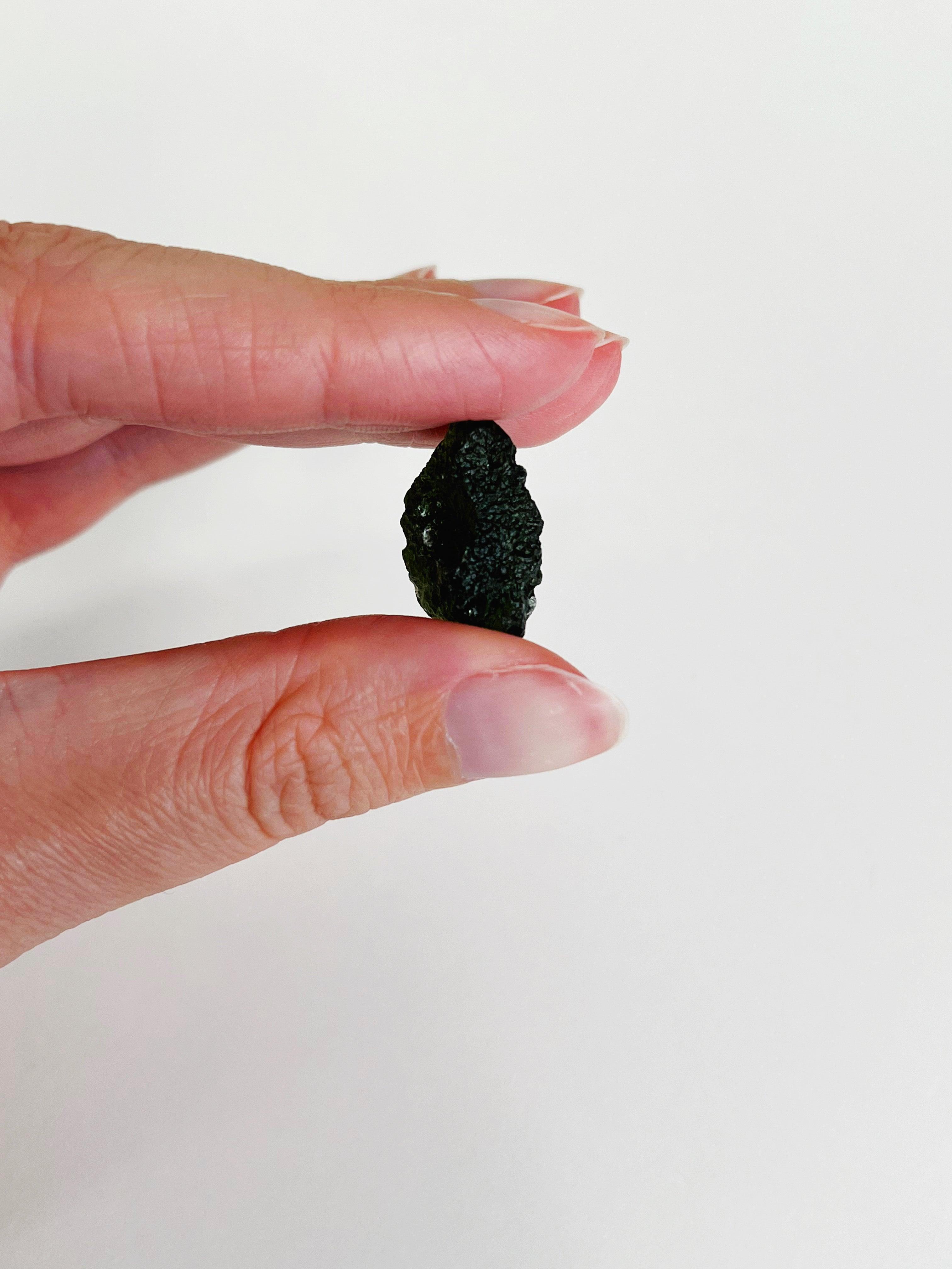 MOLDAVITE 2 - moldavite, tektite - The Mineral Maven