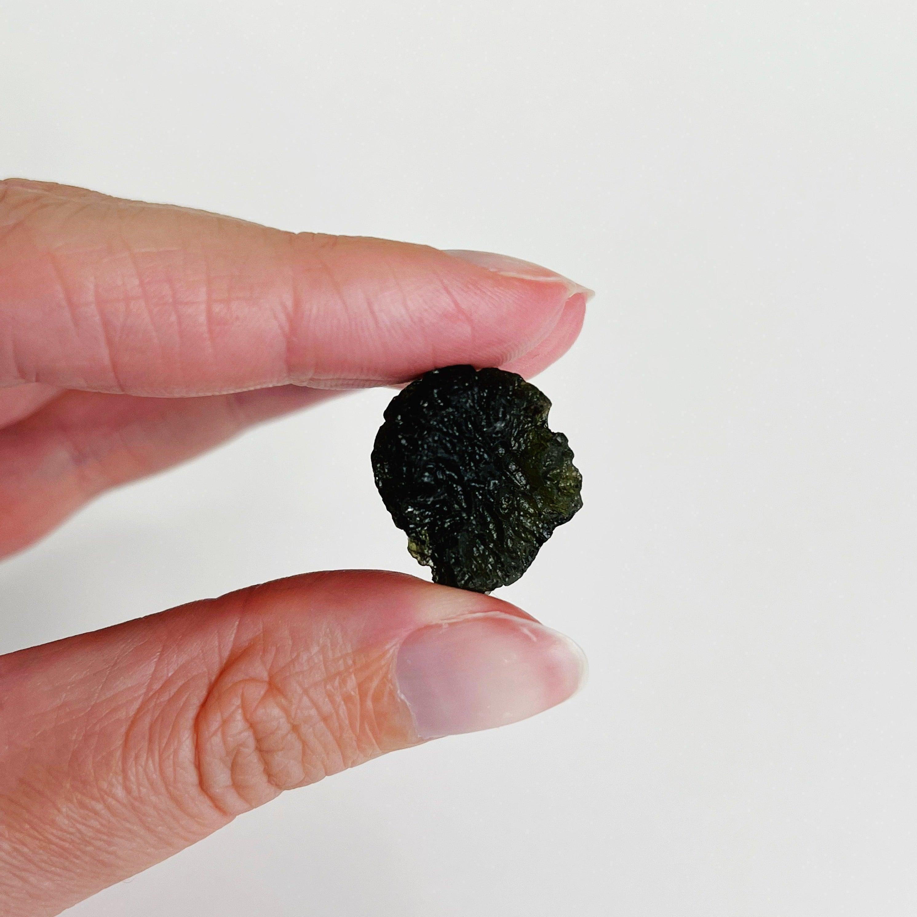 MOLDAVITE 3 - moldavite, tektite - The Mineral Maven