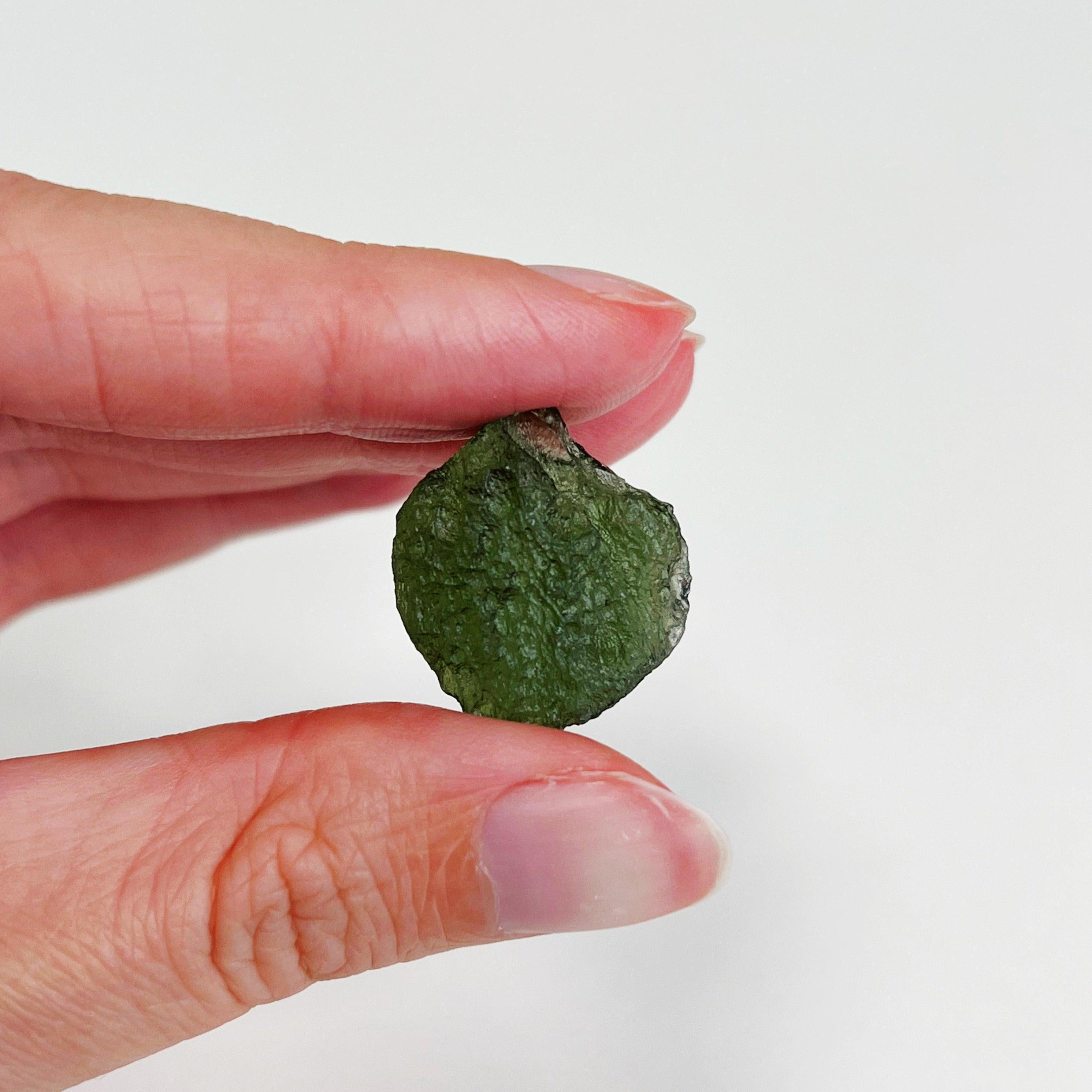 MOLDAVITE 5 - moldavite, tektite - The Mineral Maven